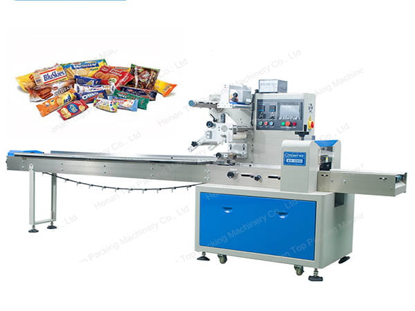 Pillow snacks packing machine