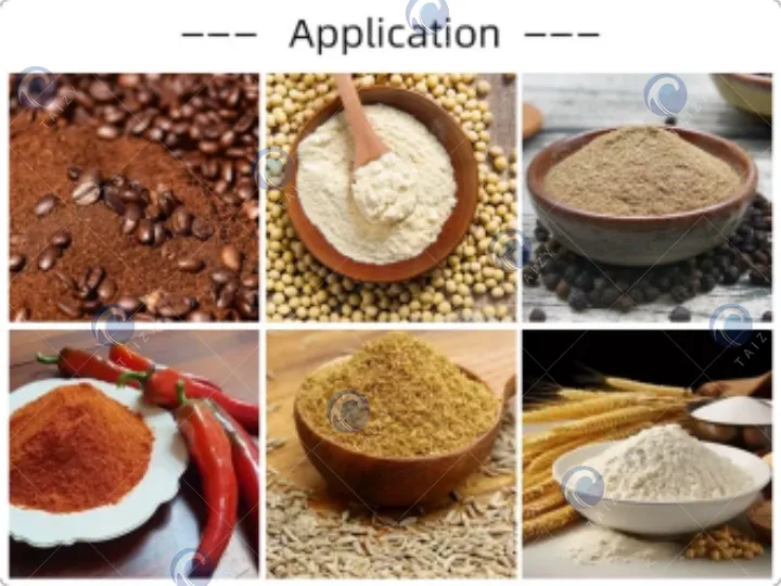 application of coffee powder packing machine