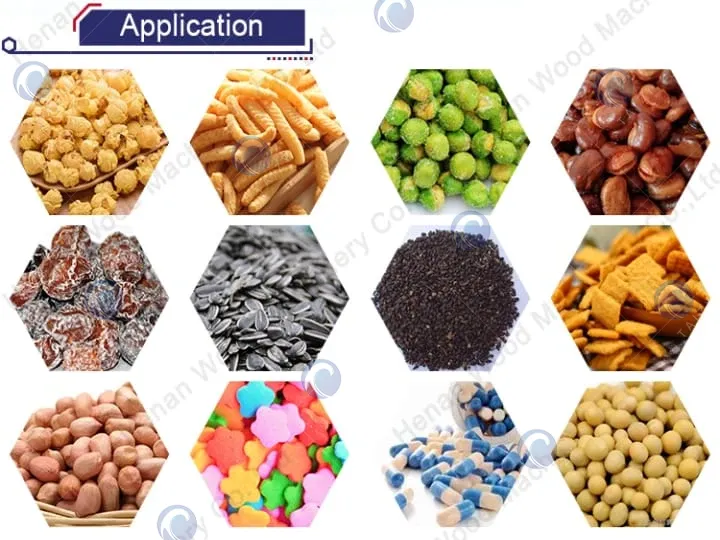application of granule pouch packing machine