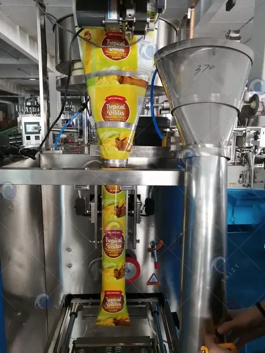 bag former of granule filling machine