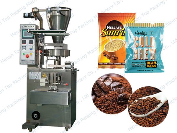 Máquina empacadora de granos de café