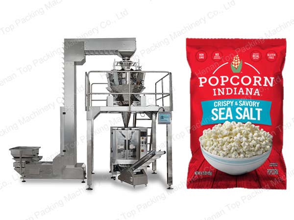 multi-head weigher popcorn packaging machine