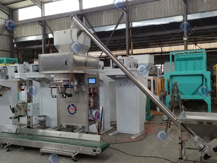 quantitative washing powder packaging machine