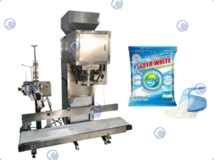 quantitative washing powder packing machine