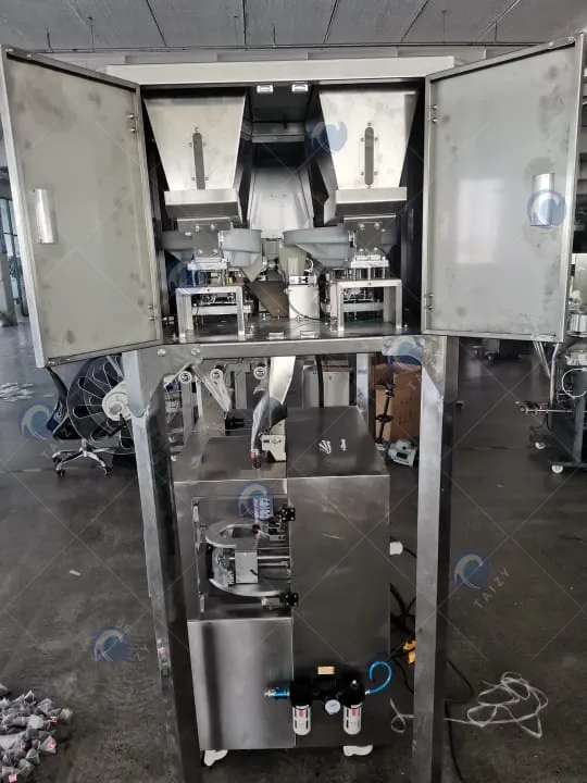 triangle tea bag packing machine