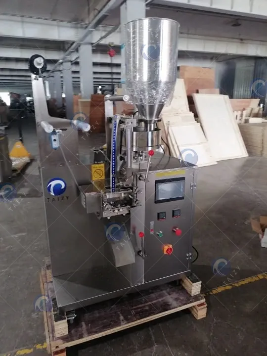 tea sachet packing machine
