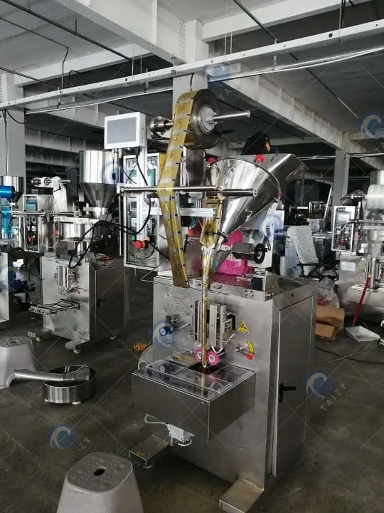 inclined powder packing machine