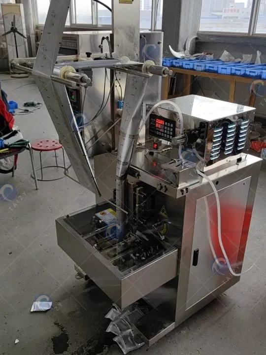 liquid pouch packing machine