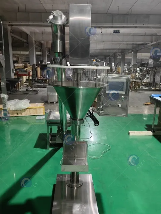 semi automatic powder filling machine