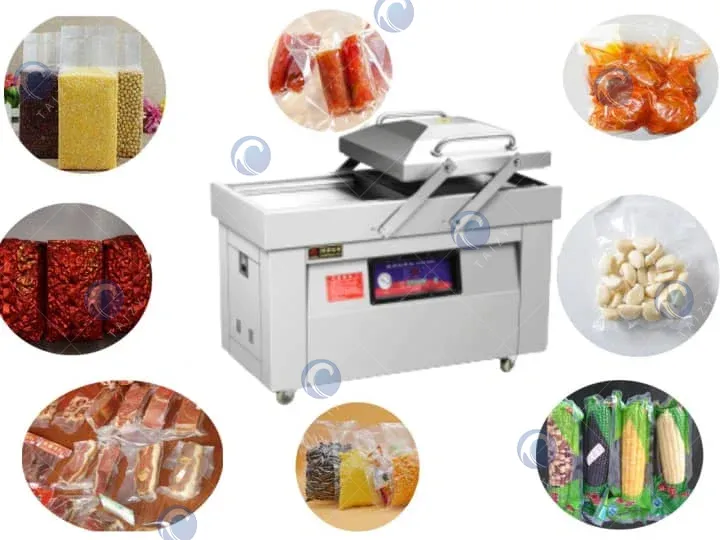 大蒜瓣真空封口机的应用