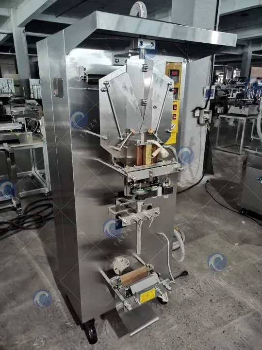 liquid filling and packing machine