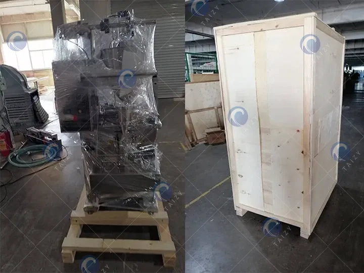 машина для наполнения и упаковки пасты