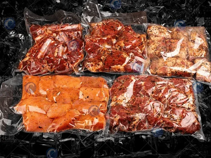 vacuum-packed meat