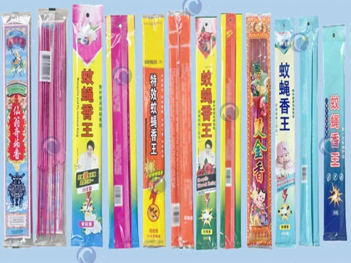 Anvendelse af røgelsesstangpakkeudstyr