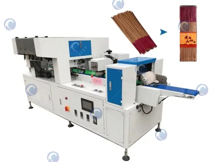 røgelsesstangoptællings- og pakkeautomat