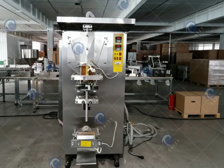 water pouch packaging machine