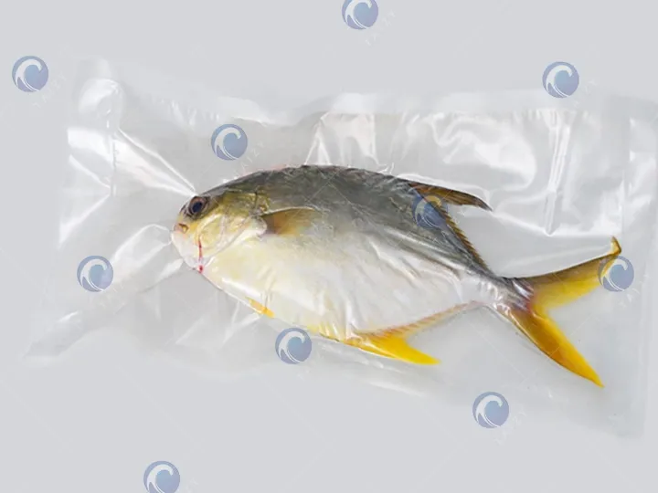 vacuum-packed fish