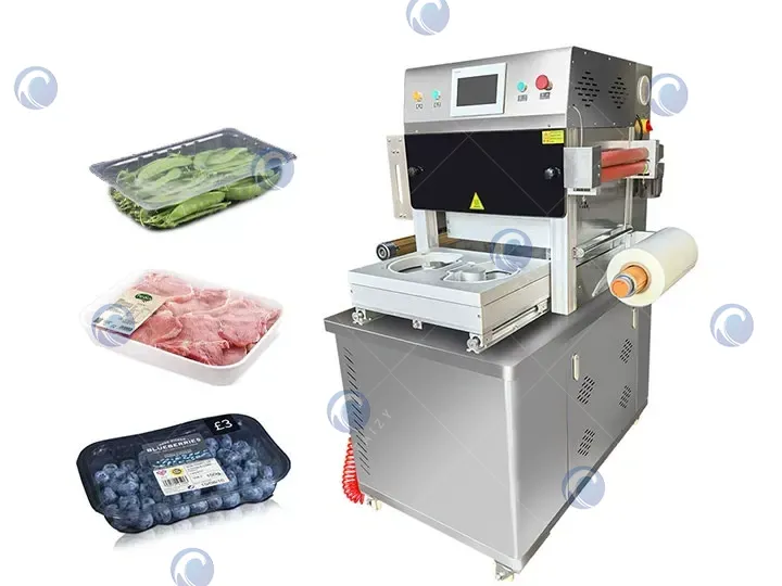 MAP packaging machine for