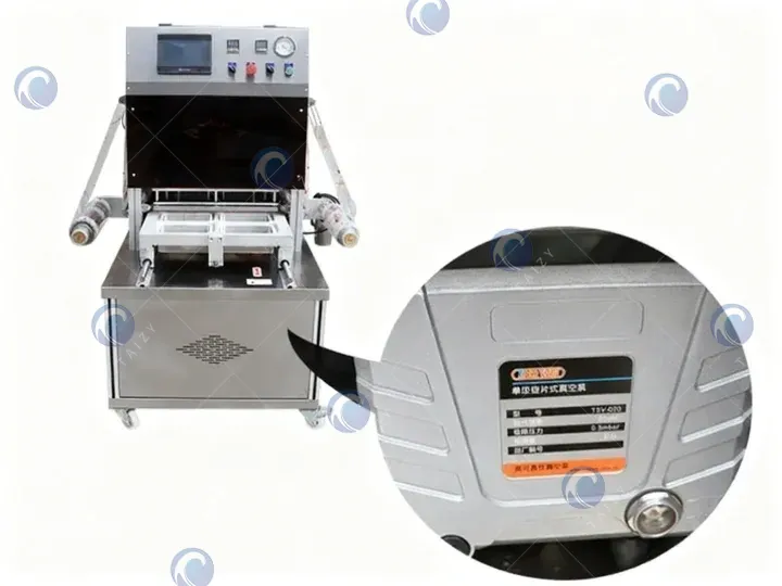 branded vacuum pumps of MAP packaging machine