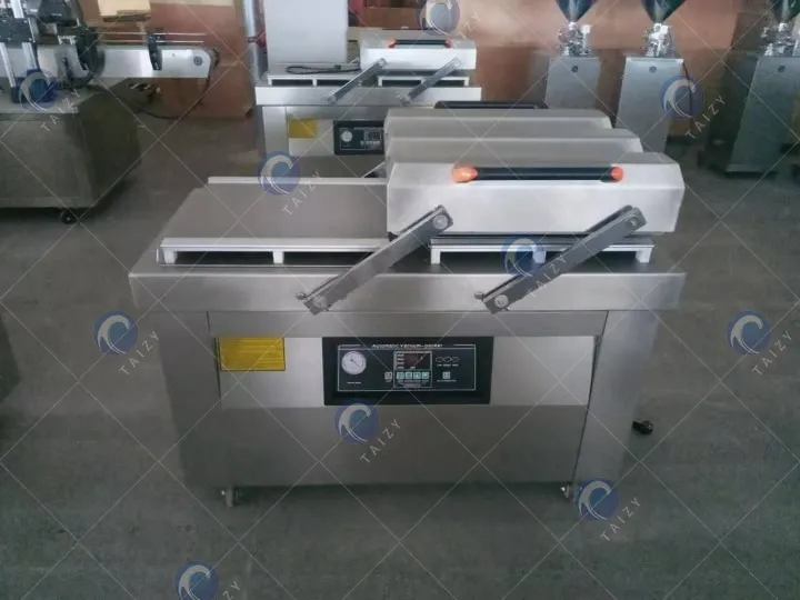 máquina de envasado de maíz fresco