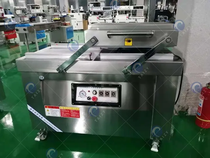 máquina de envasado de maíz fresco