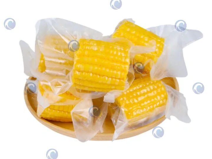 maíz envasado al vacío