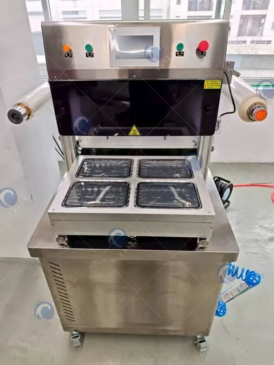 máquina de embalagem com atmosfera modificada