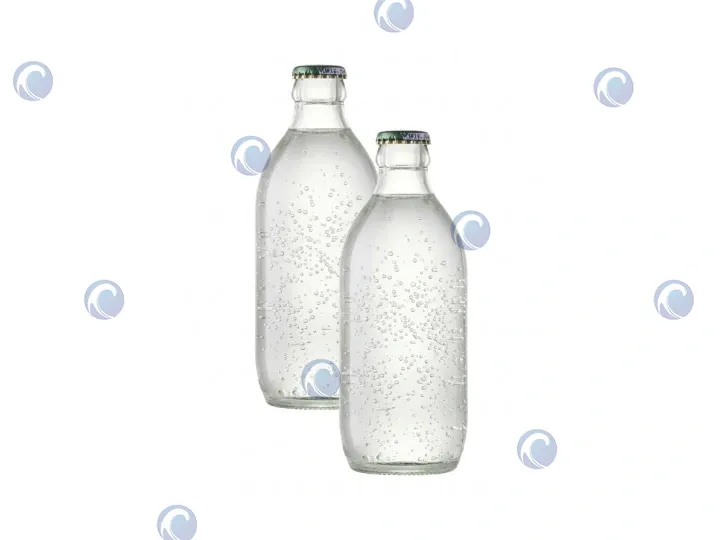 bottles before labeling